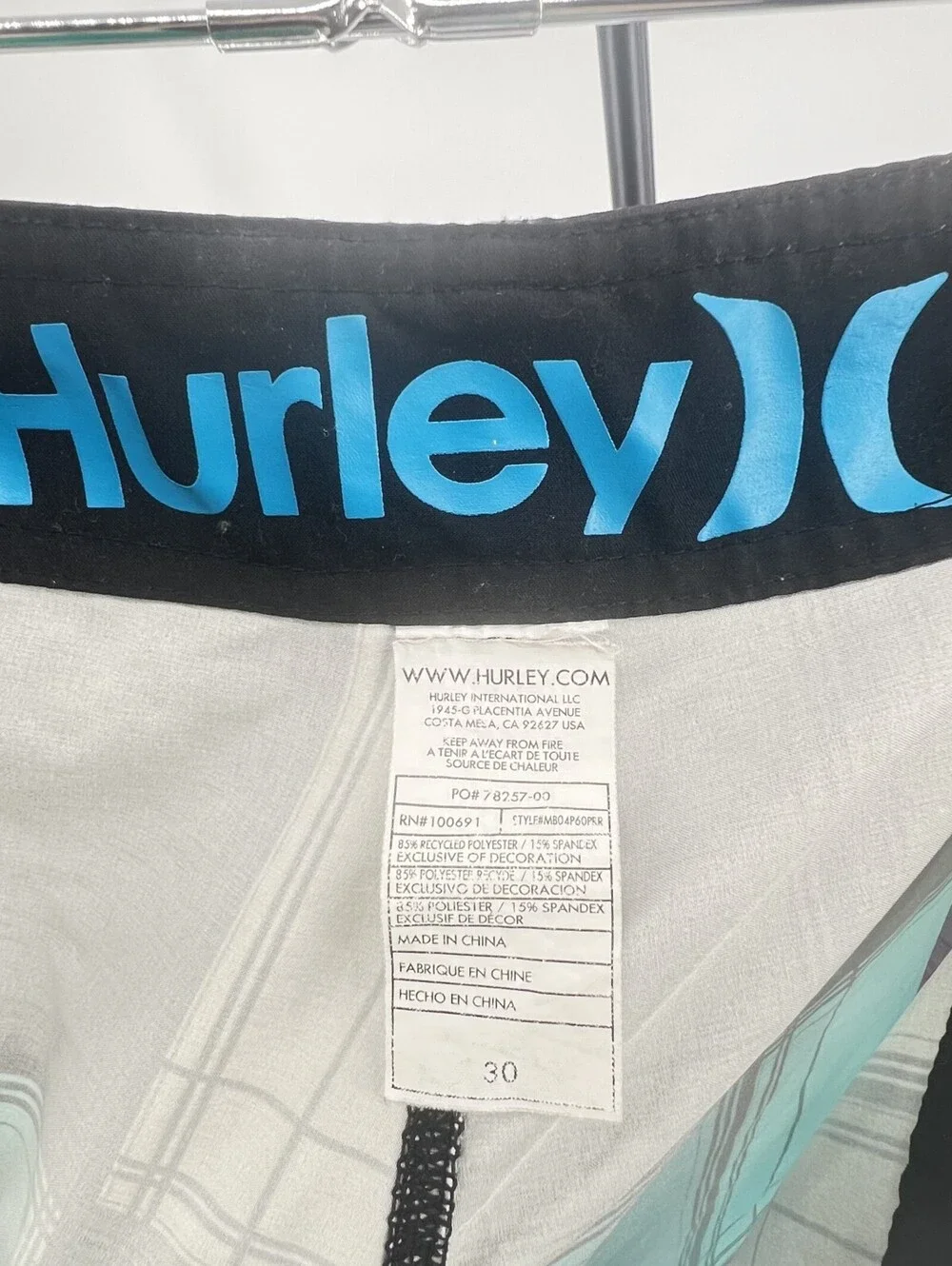 Hurley Men's board shorts Size 30 (1-15)